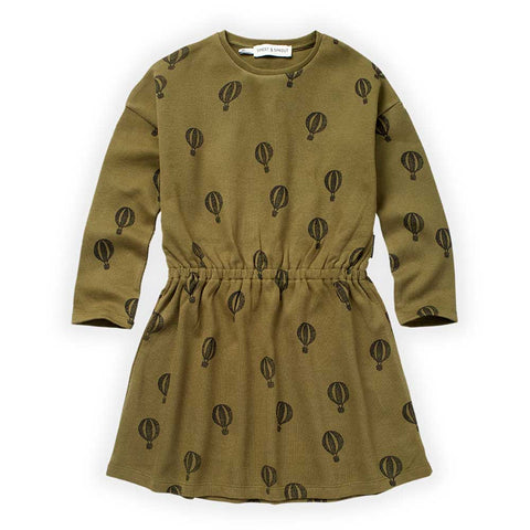VESTIDO VERDE BALLOON PRINT Sproet & Sprout