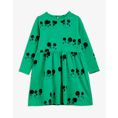 VESTIDO RITZRATZ VERDE Mini Rodini