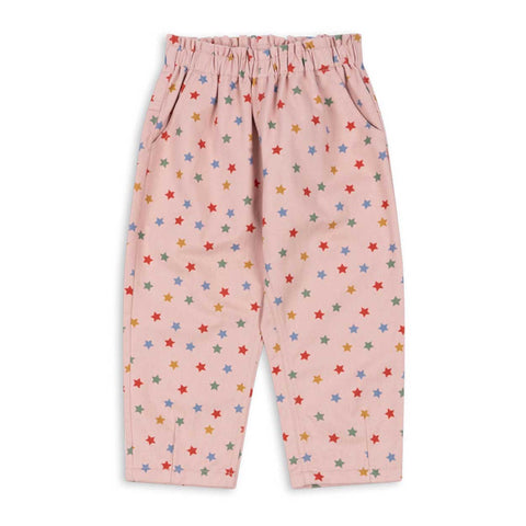 Konges Sløjd PANTALÓN STARS ROSA (BABY+KIDS)