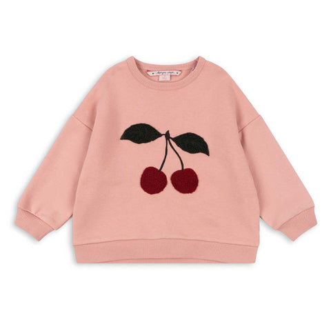 Konges Slojd SUDADERA CHERRY BORDADO (BABY+KIDS)