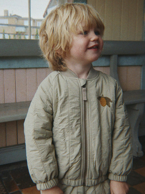 Konges Sløjd CHAQUETA BOMBER IMPERMEABLE LEMON