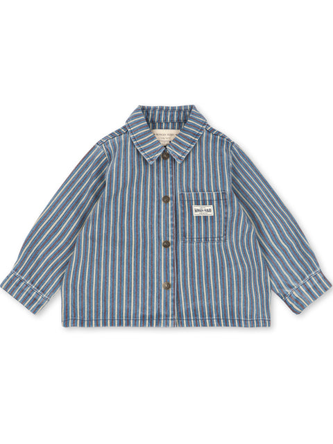 Konges Sløjd CHAQUETA DENIM RAYAS