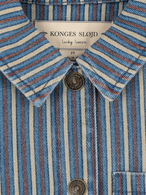 Konges Sløjd CHAQUETA DENIM RAYAS