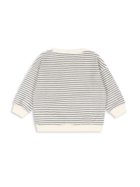 Konges Sløjd SUDADERA BEBÉ RAYAS LEMON
