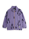 Mini Rodini CHAQUETA POLAR PENGUIN LILA
