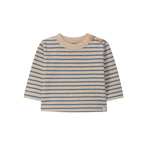 Snug CAMISETA BEBÉ RAYAS AZUL