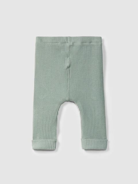 Snug LEGGING BEBÉ CANALÉ VERDE