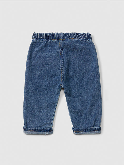 Snug PANTALÓN BEBÉ DENIM BORDADO
