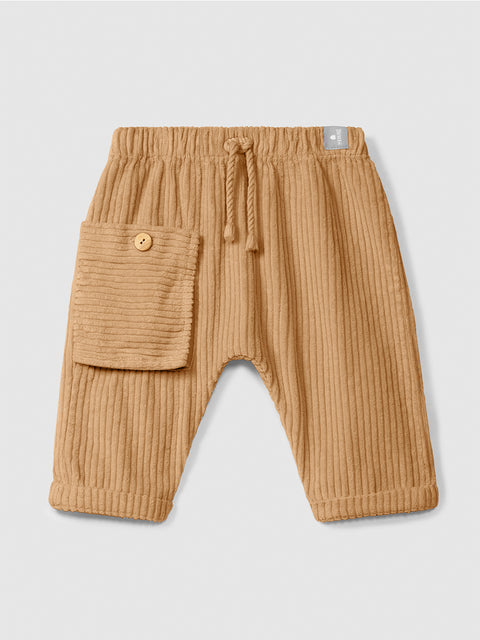 Snug PANTALÓN BEBÉ PANA ALMENDRA