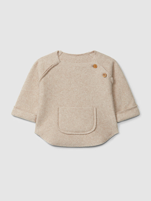 Snug SUDADERA BEBÉ POLAR BEIGE