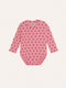 The Campamento BODY BEBÉ FLOWERS ROSA