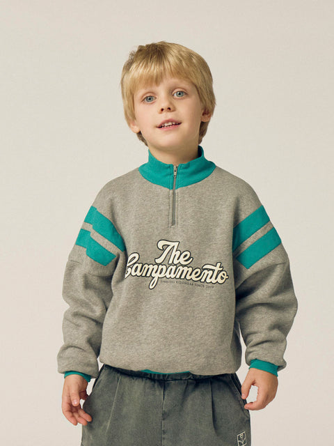 The Campamento SUDADERA GRIS THE CAMPAMENTO