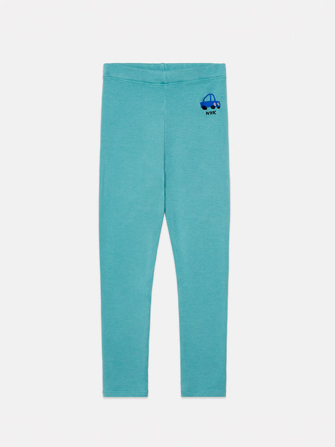 The Weekend House Kids LEGGING CAR BORDADO