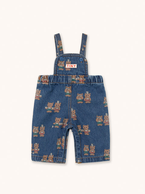 Tinycottons PETO BEBÉ DENIM BEARS