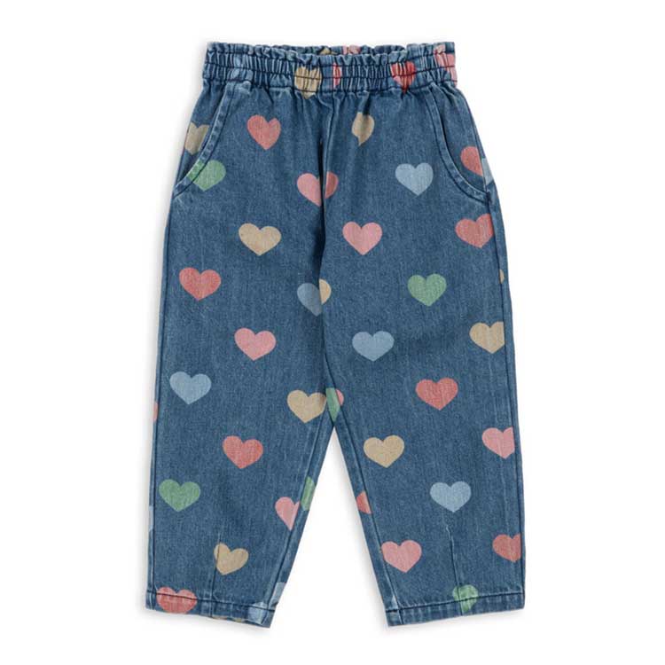konges slojd pantalon denim hearts Konges Sløjd PANTALÓN DENIM HEARTS