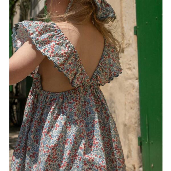 Konges Sløjd VESTIDO VERBENA BIBI BLUE