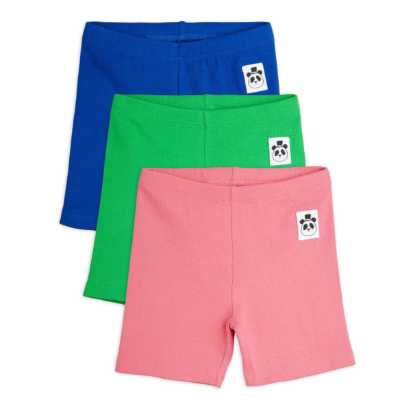 Mini Rodini LEGGING CORTOS PACK DE 3