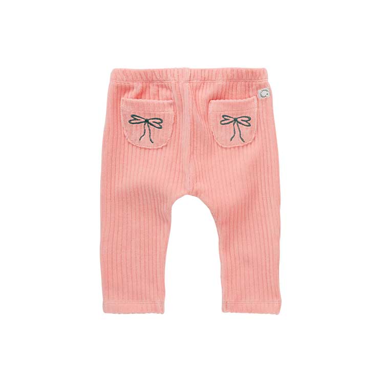 sproet sprout pantalon bebe velvet pink2 Sproet & Sprout PANTALÓN BEBÉ VELVET PINK