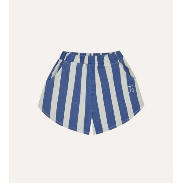 The Campamento PANTALÓN CORTO DENIM RAYAS