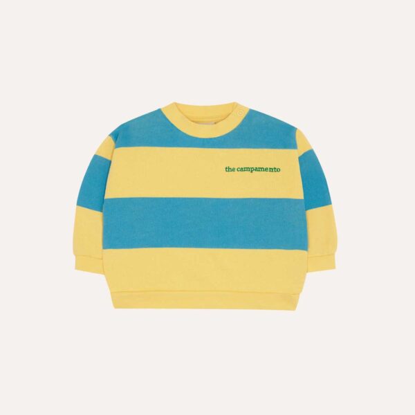 The Campamento SUDADERA BEBÉ RAYAS