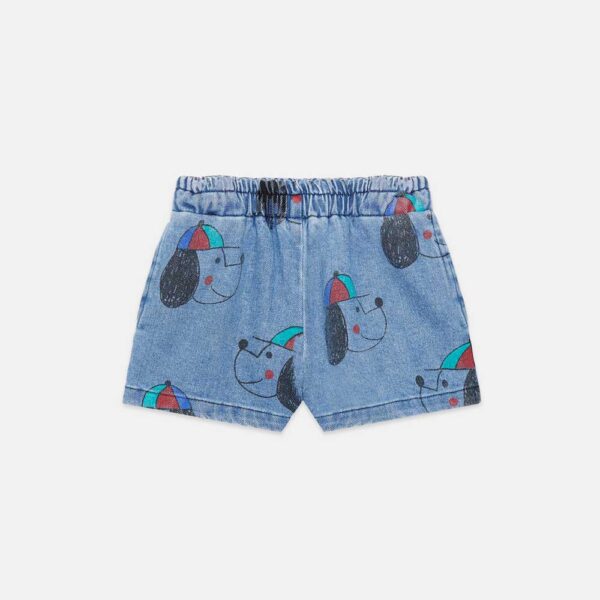 The Weekend House Kids PANTALÓN CORTO DENIM HAPPY DOG