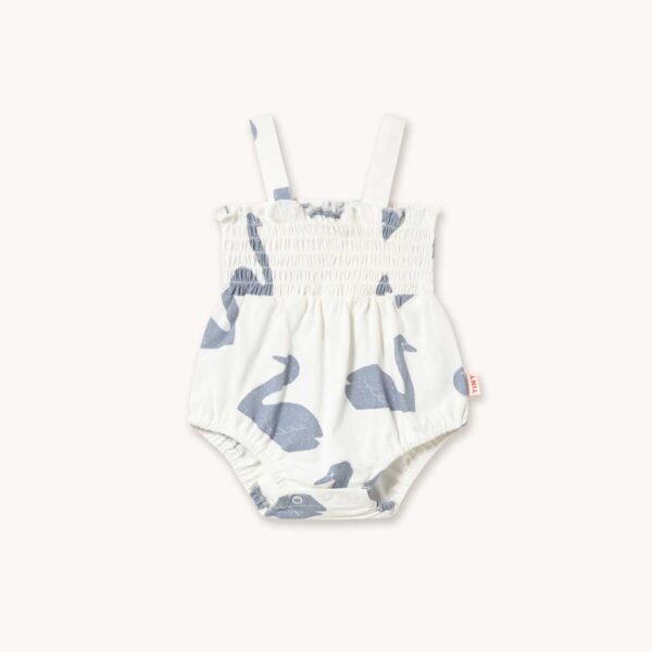 Tinycottons PELELE BEBE SWAN